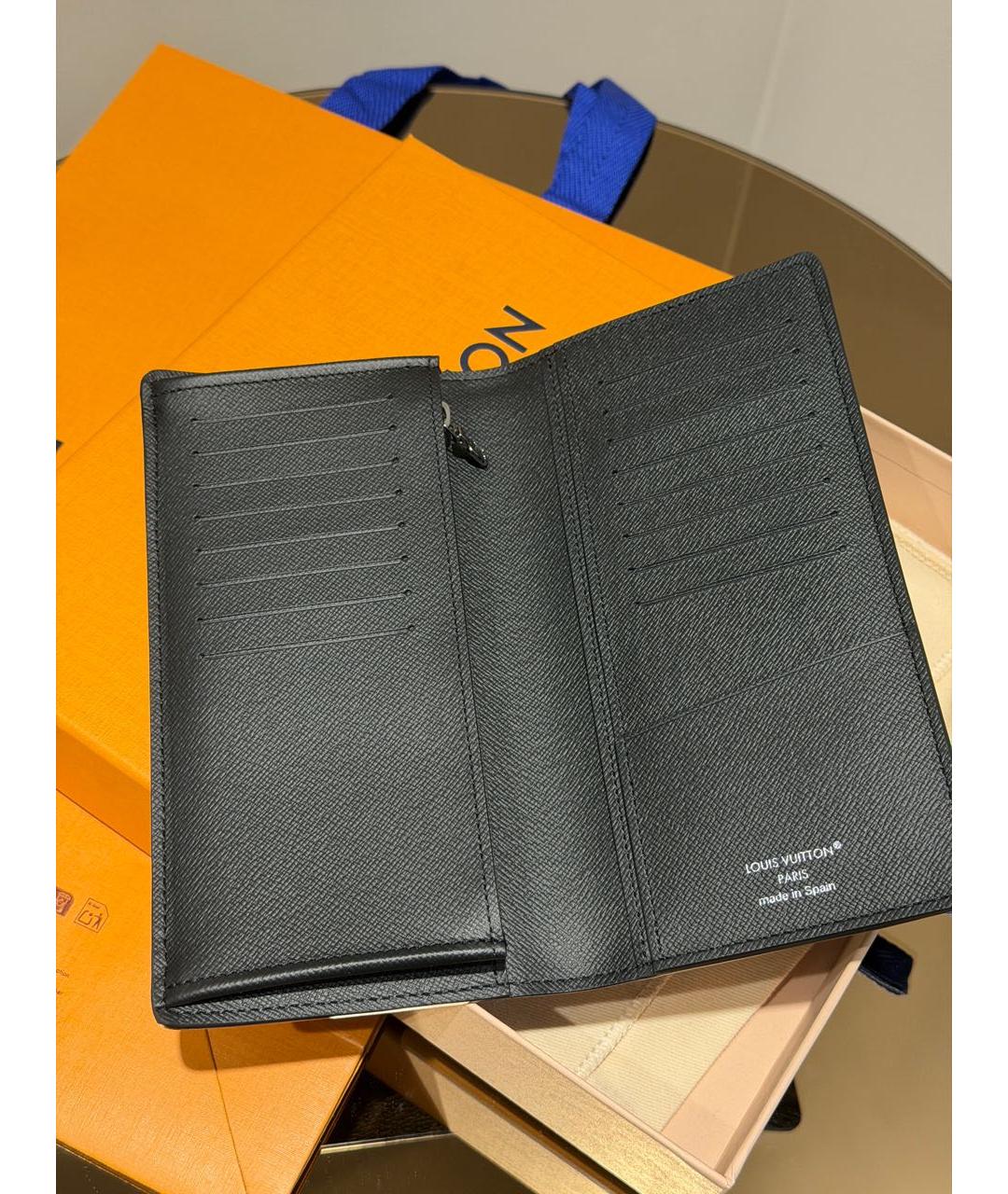 LOUIS VUITTON Черный кошелек, фото 4