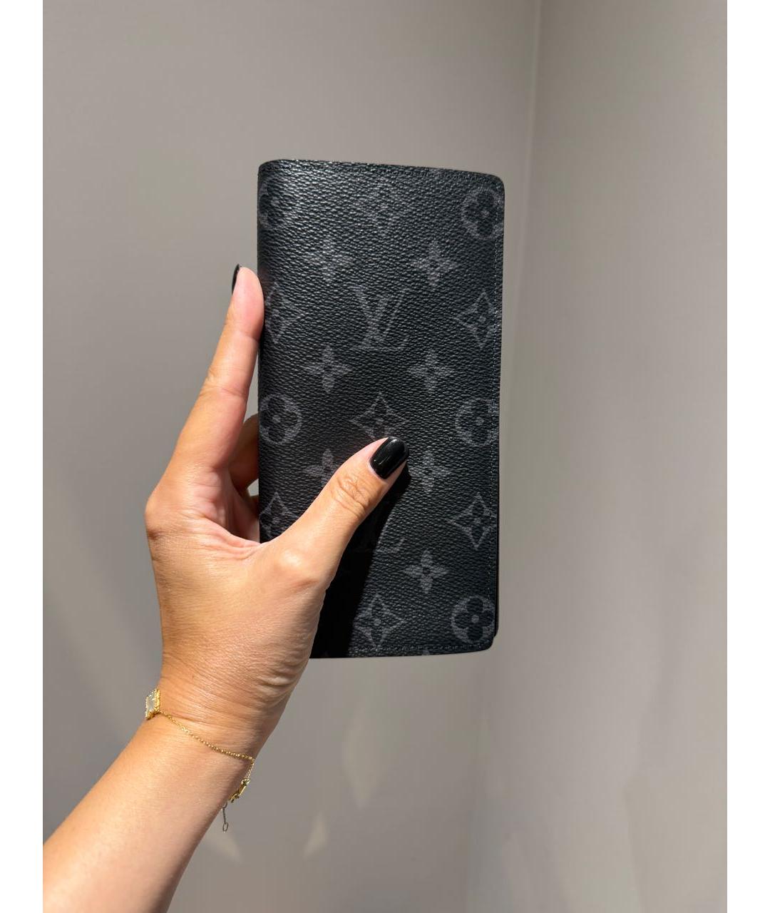 LOUIS VUITTON Черный кошелек, фото 5