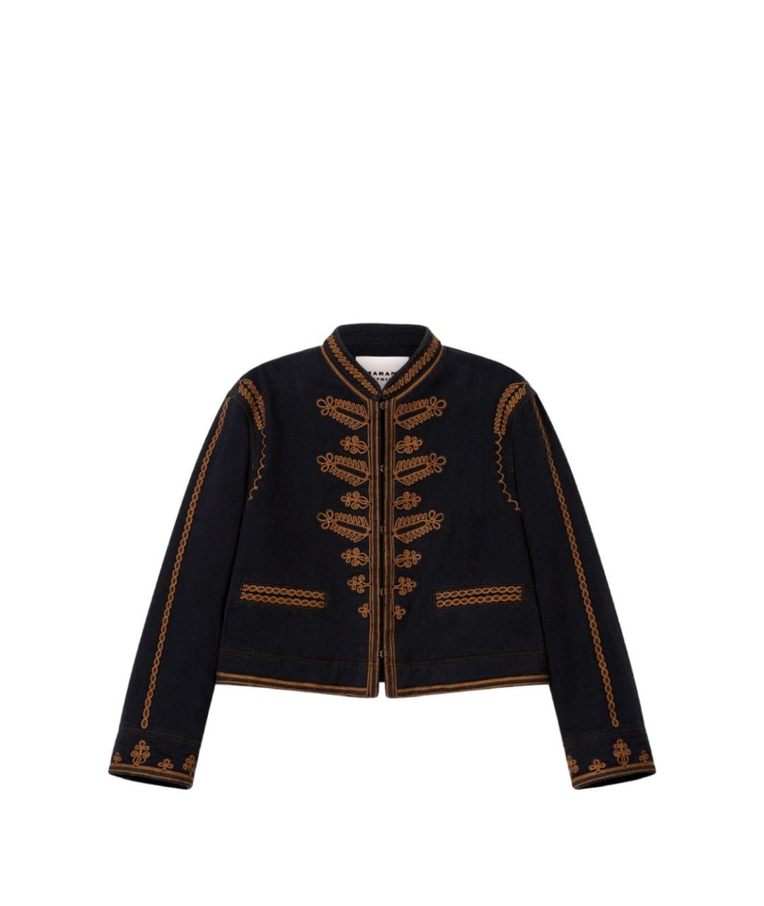 ISABEL MARANT ETOILE Черная хлопковая куртка, фото 1
