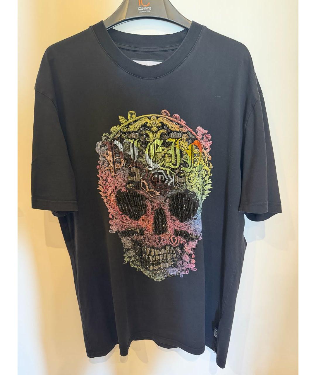 PHILIPP PLEIN Черная футболка, фото 5