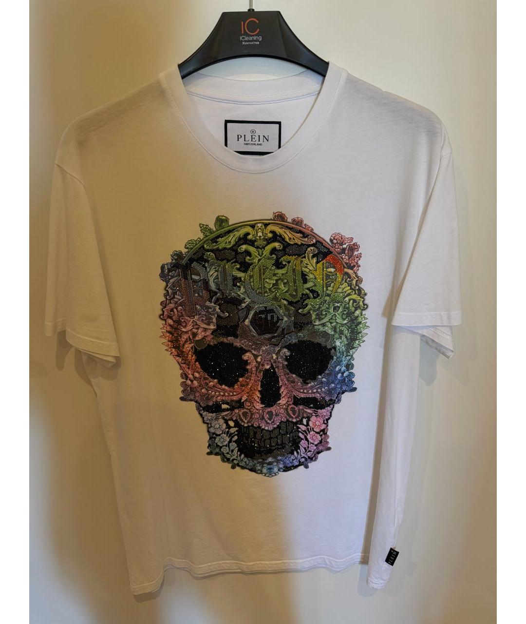 PHILIPP PLEIN Белая футболка, фото 5
