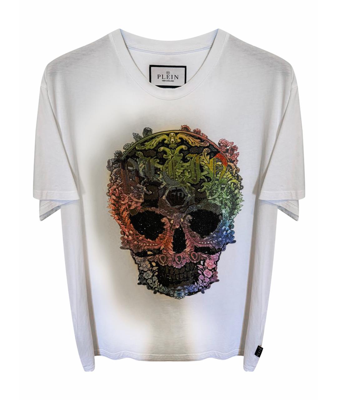 PHILIPP PLEIN Белая футболка, фото 1