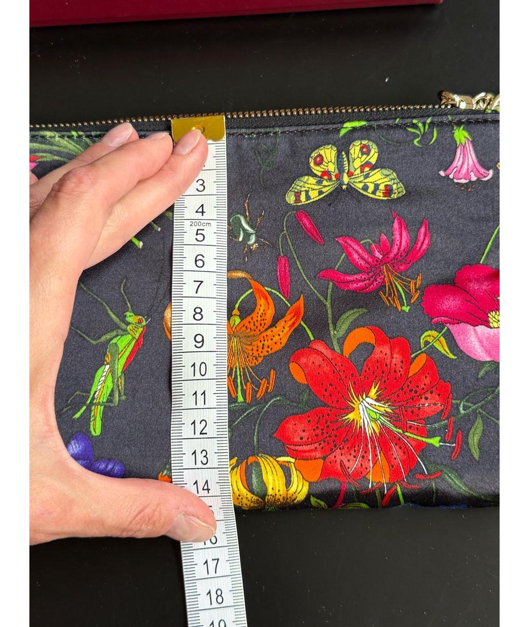GUCCI Черная косметичка, фото 8