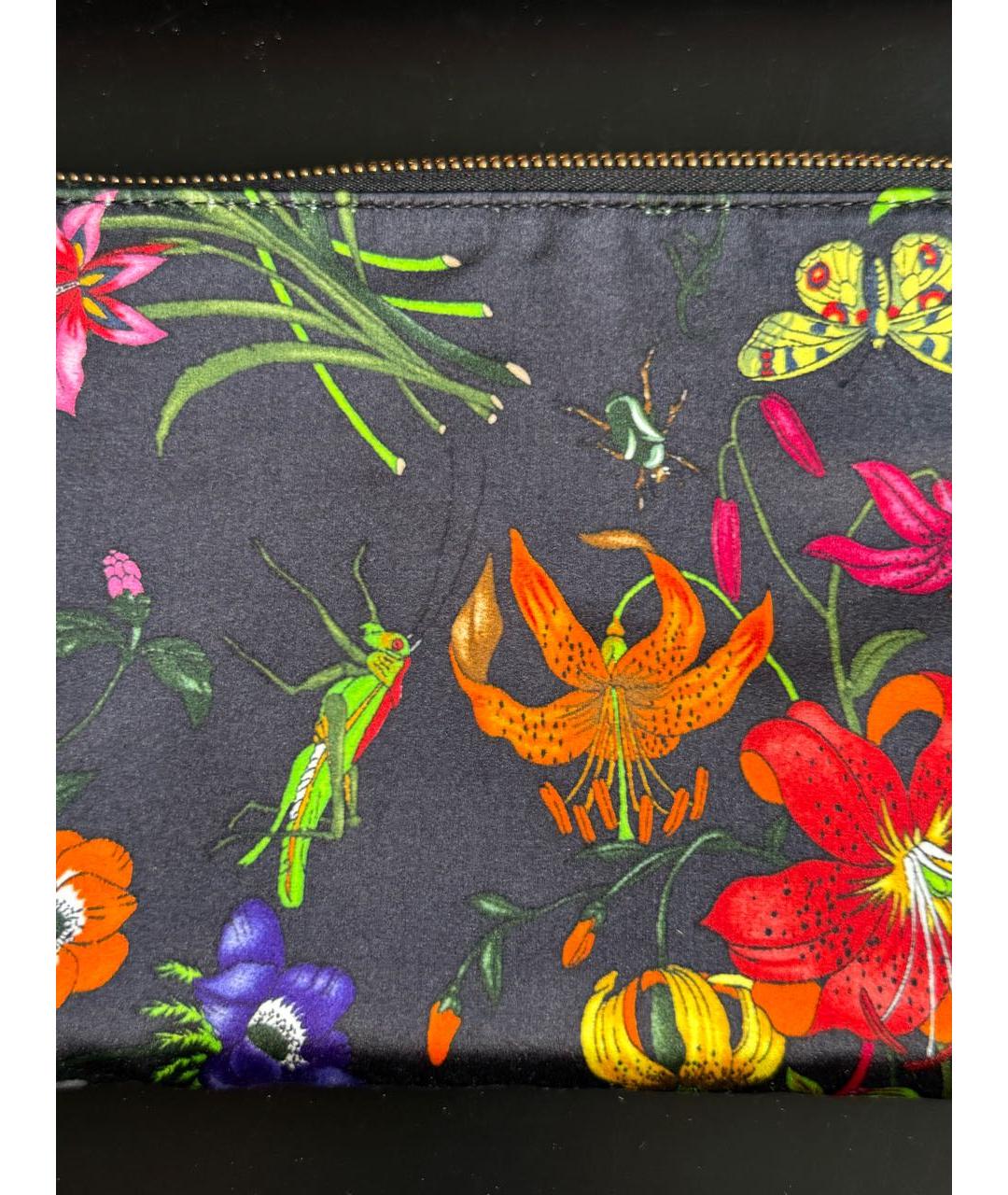 GUCCI Черная косметичка, фото 5