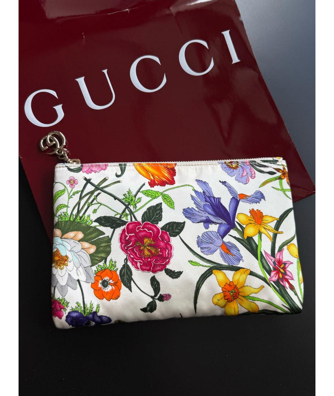 GUCCI Белая косметичка, фото 9