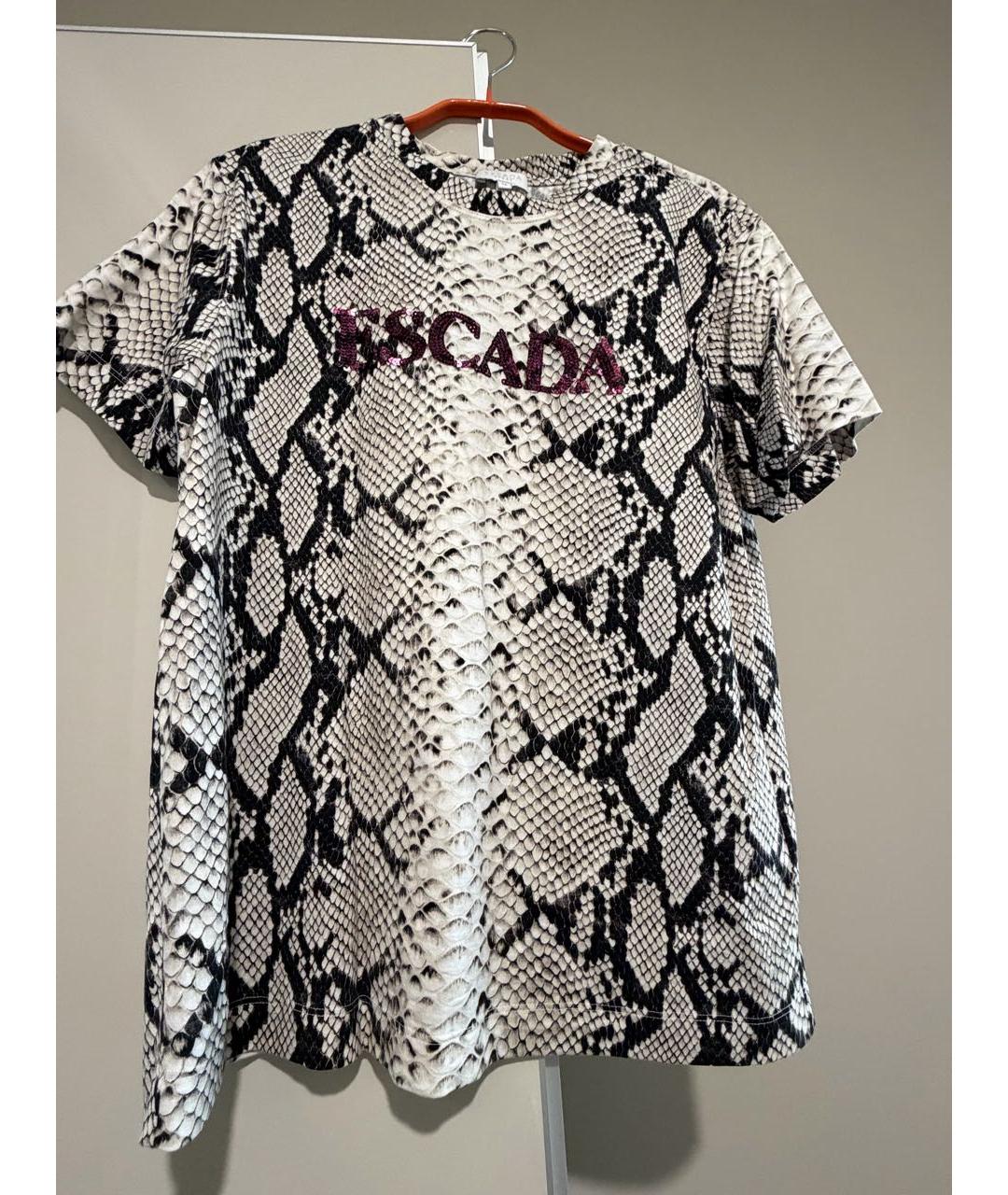 ESCADA Мульти хлопковая футболка, фото 6