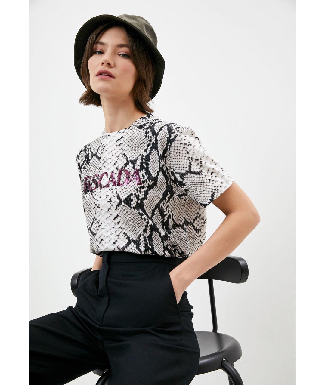 ESCADA Мульти хлопковая футболка, фото 7