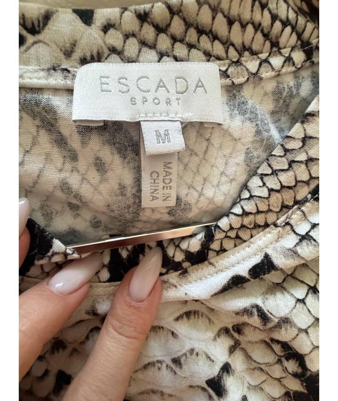 ESCADA Мульти хлопковая футболка, фото 3