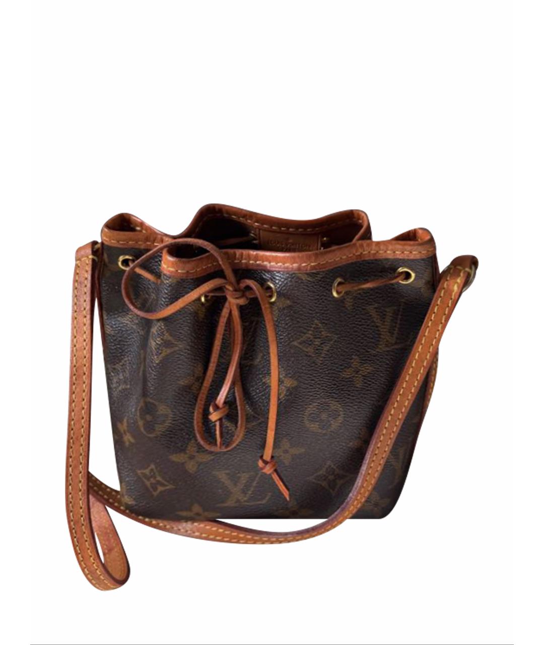 LOUIS VUITTON Коричневая сумка через плечо из канвы, фото 1