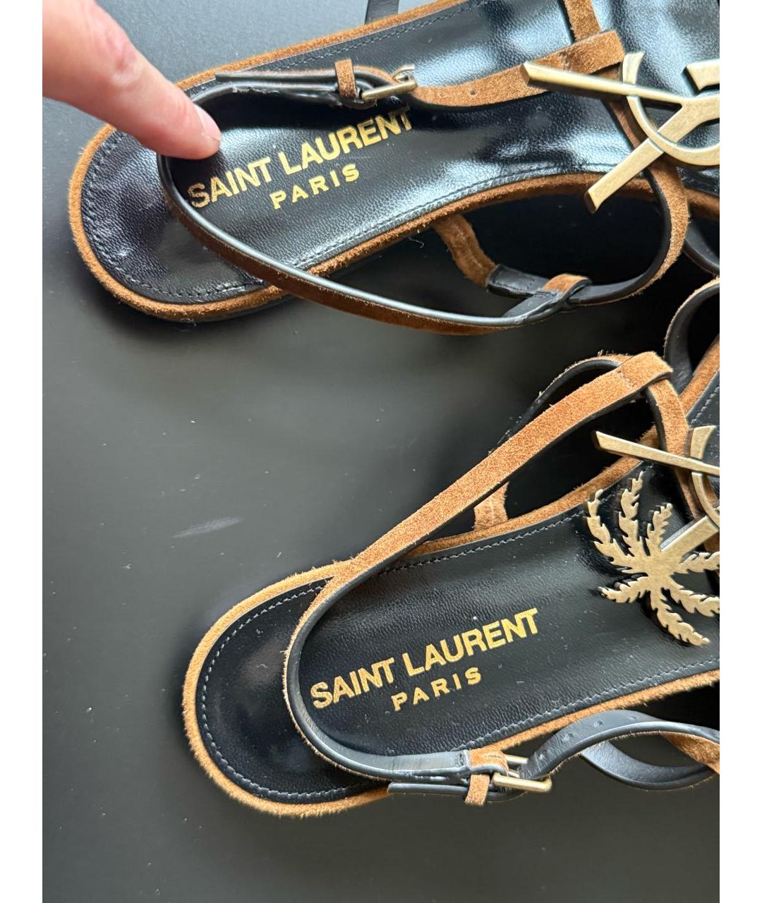 SAINT LAURENT Босоножки, фото 5