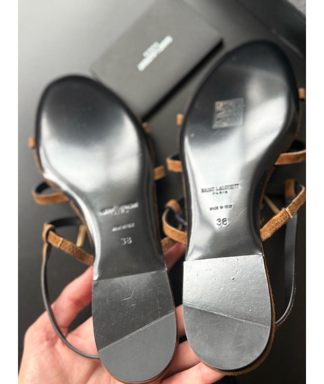 SAINT LAURENT Босоножки, фото 6