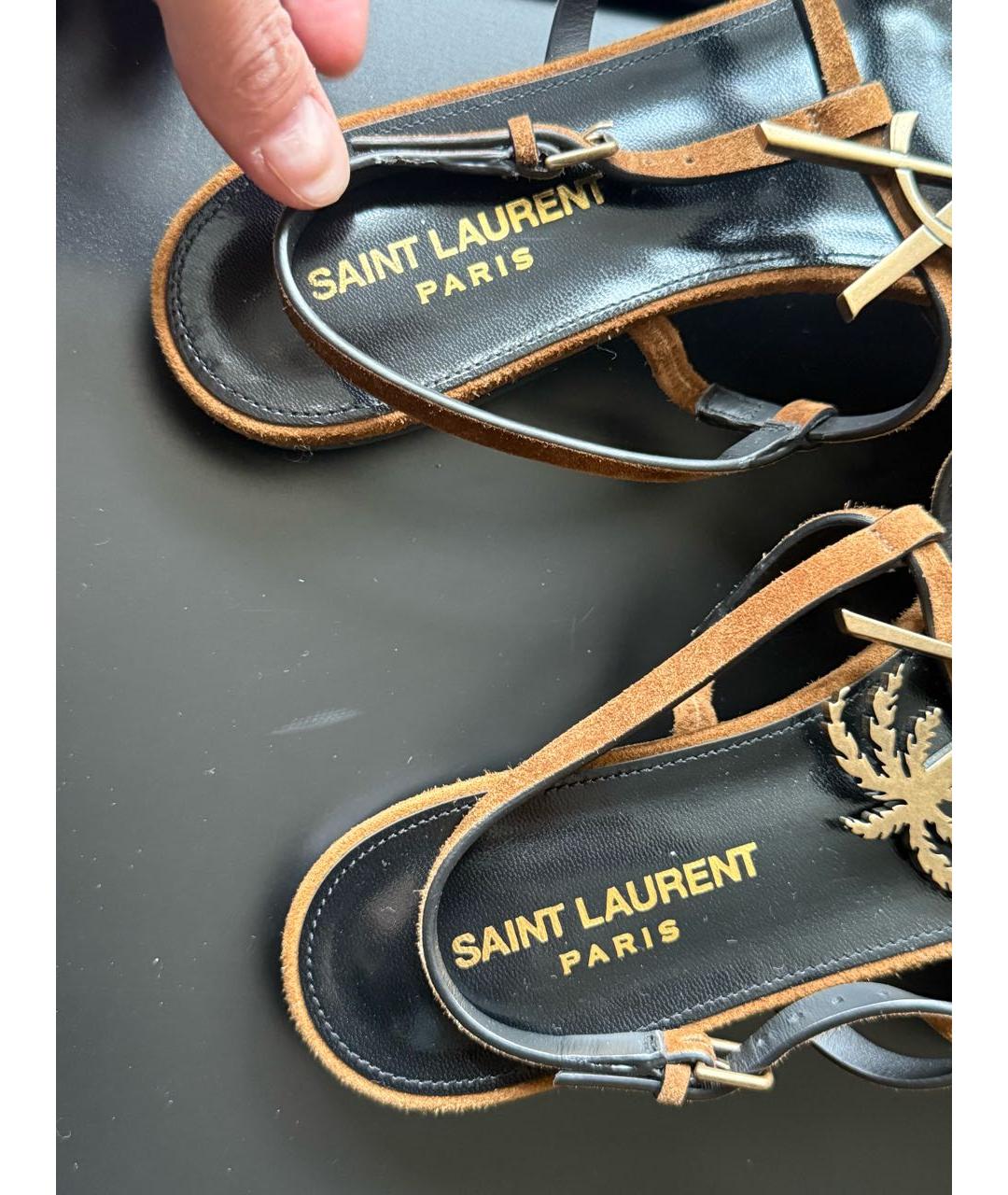 SAINT LAURENT Босоножки, фото 4