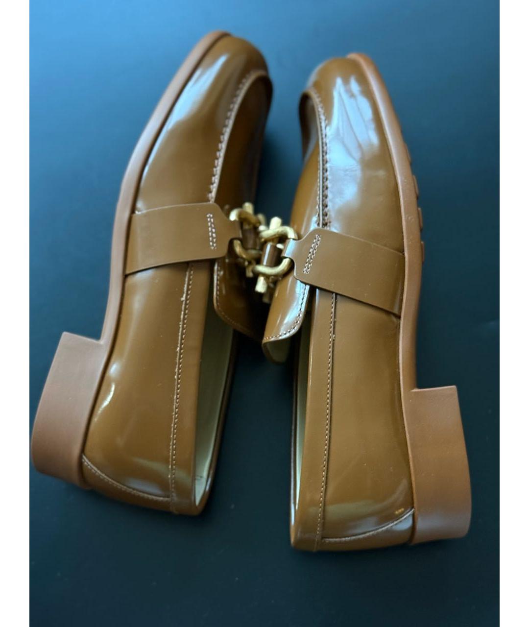 BOTTEGA VENETA Коричневые лоферы, фото 6