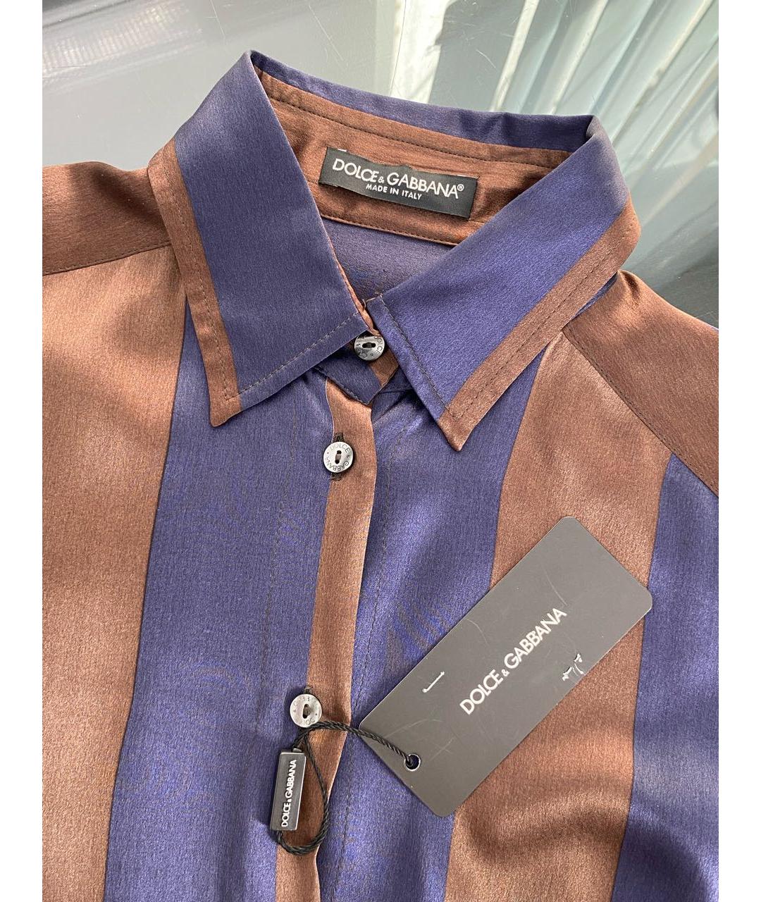 DOLCE&GABBANA Шелковая рубашка, фото 3