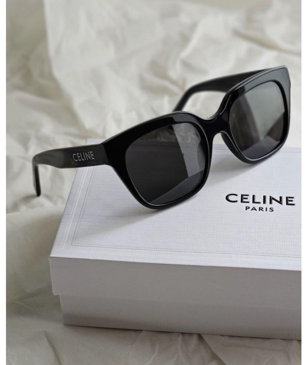 CELINE Черные солнцезащитные очки, фото 3