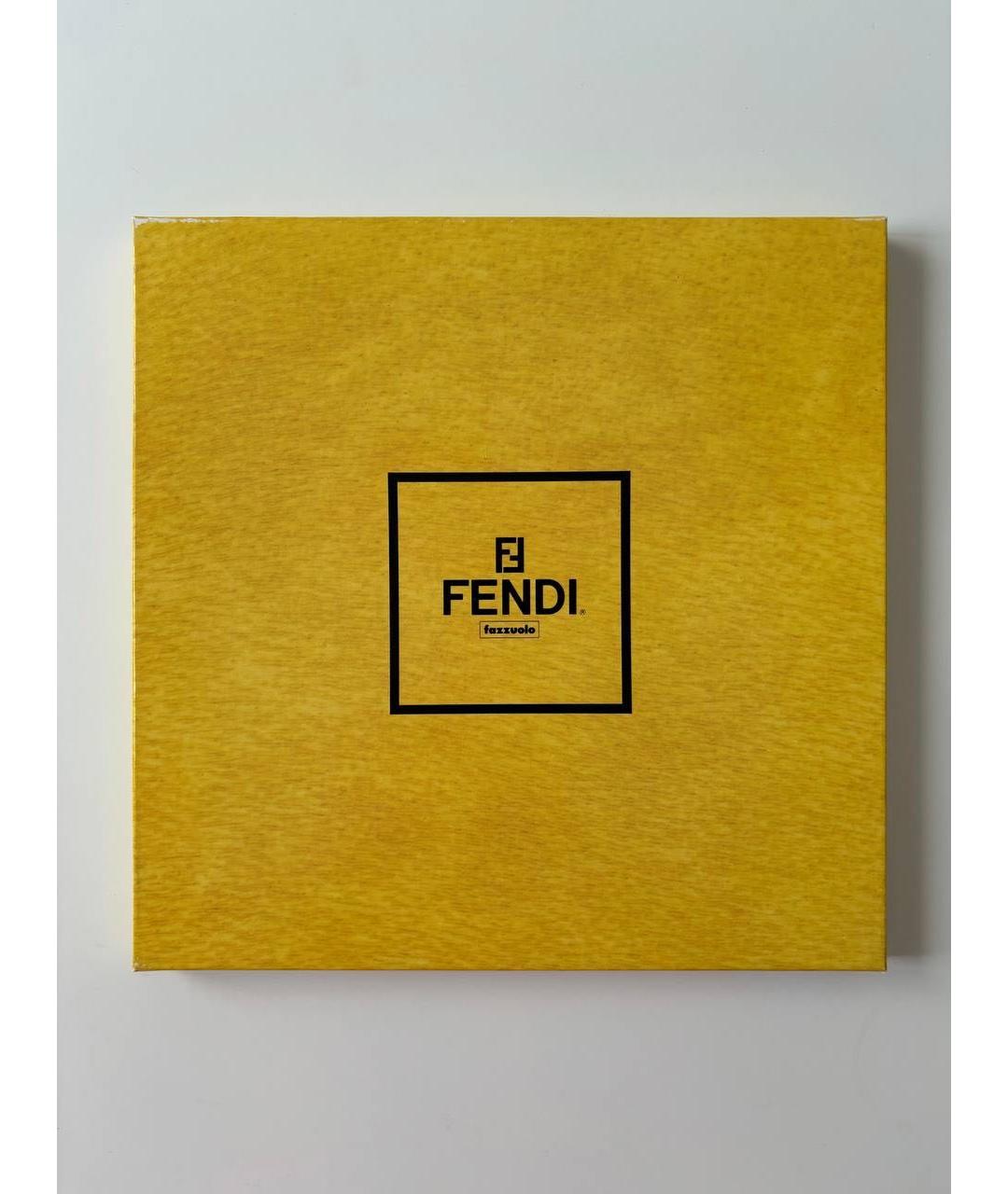 FENDI Мульти хлопковый платок, фото 5