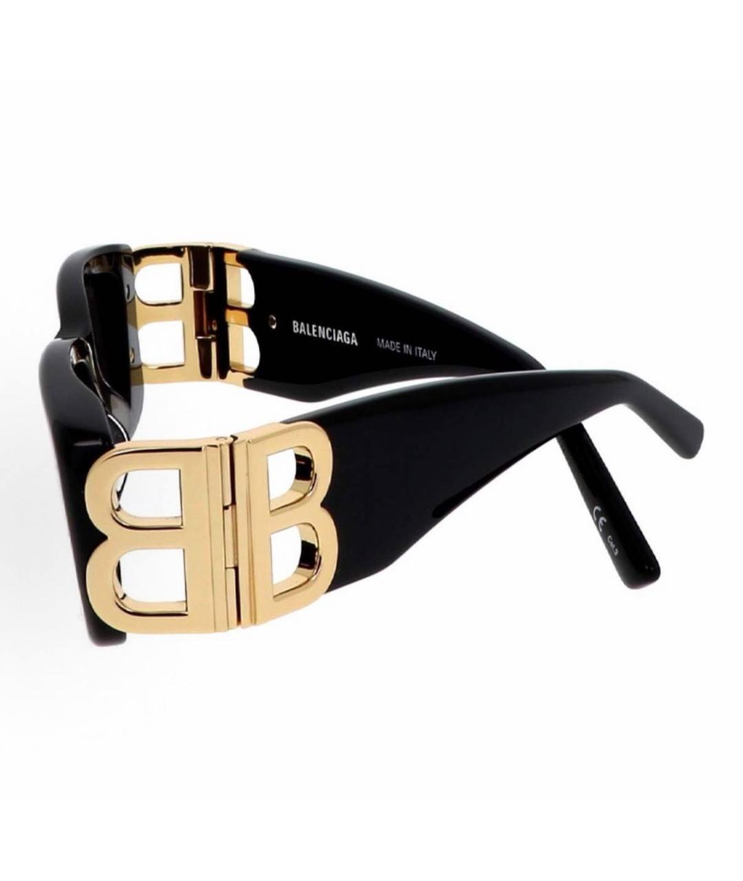 BALENCIAGA Черные солнцезащитные очки, фото 3