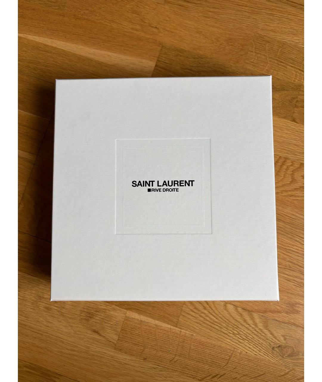 SAINT LAURENT Коричневая тканевая дорожная/спортивная сумка, фото 5