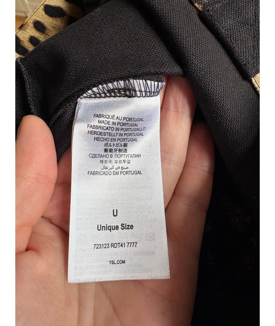 SAINT LAURENT Коричневая тканевая дорожная/спортивная сумка, фото 4