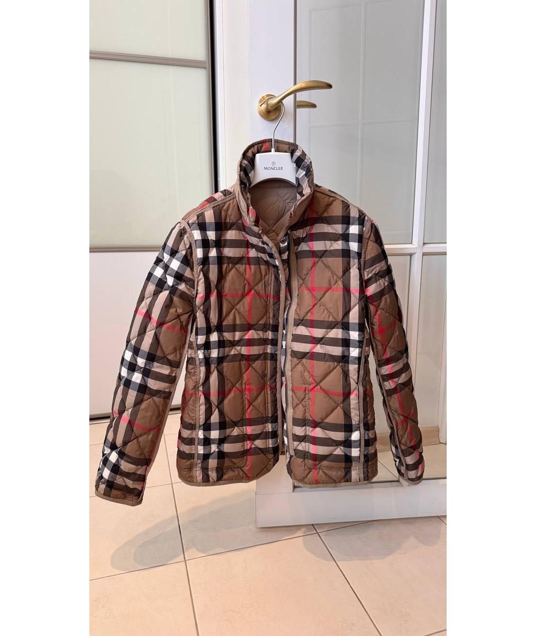 BURBERRY Бежевая хлопковая куртка, фото 8