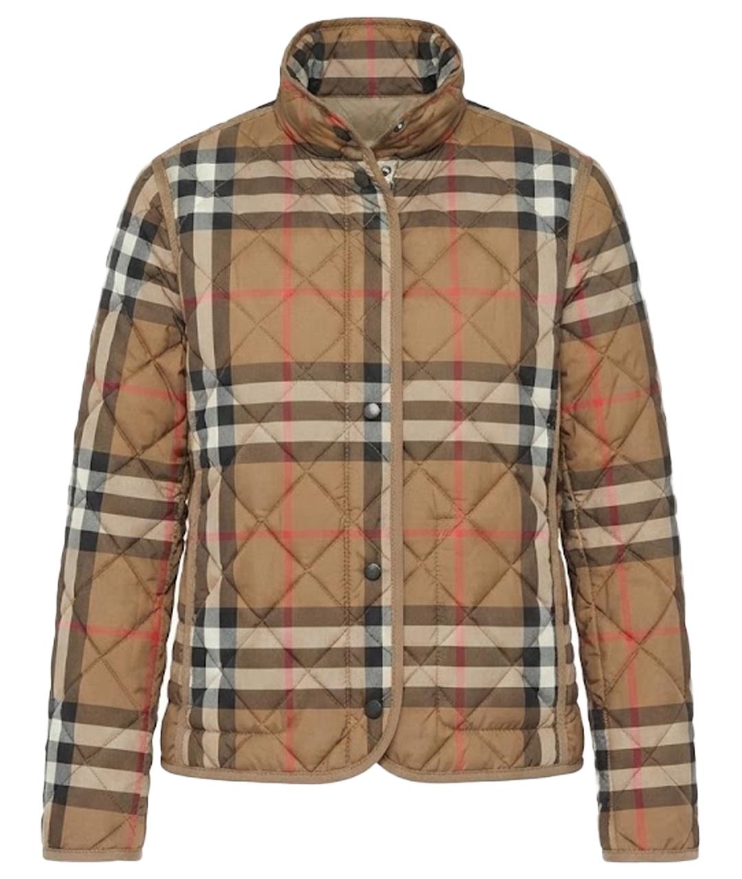 BURBERRY Бежевая хлопковая куртка, фото 1