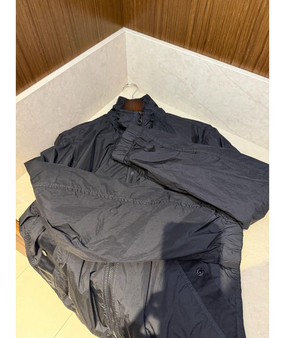 STONE ISLAND Черная куртка, фото 3