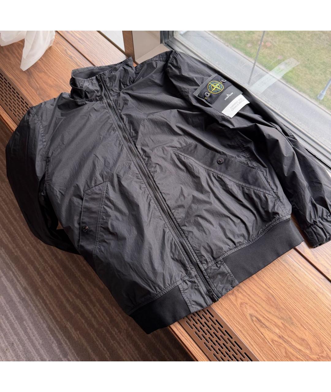 STONE ISLAND Черная куртка, фото 8