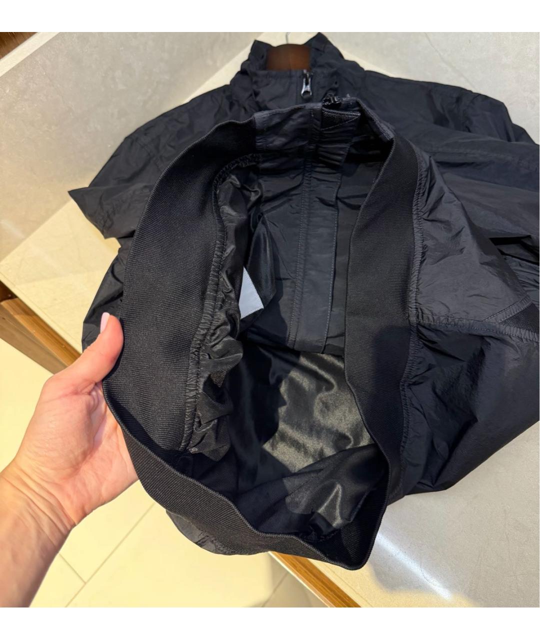STONE ISLAND Черная куртка, фото 4