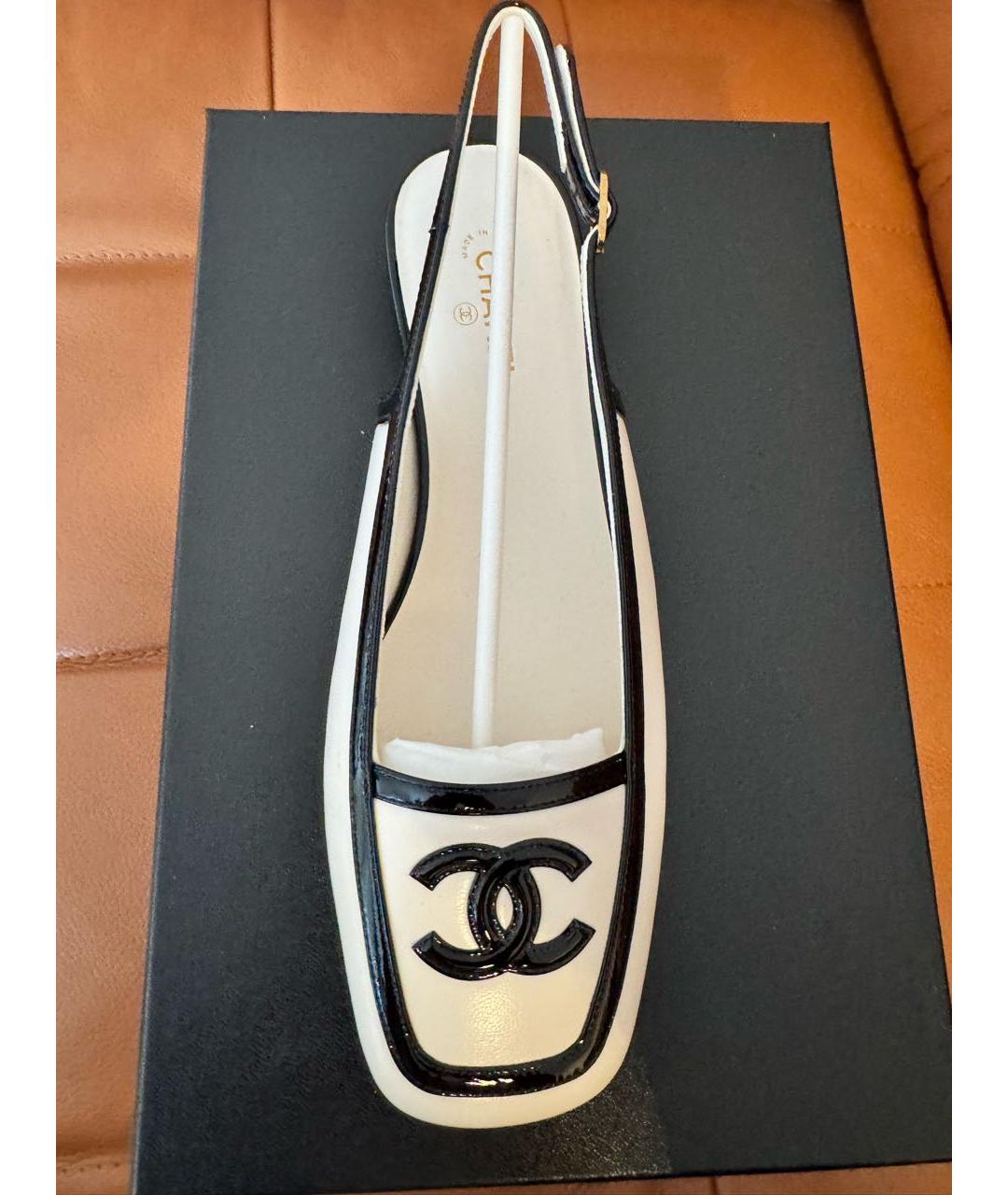 CHANEL Кожаные босоножки, фото 3