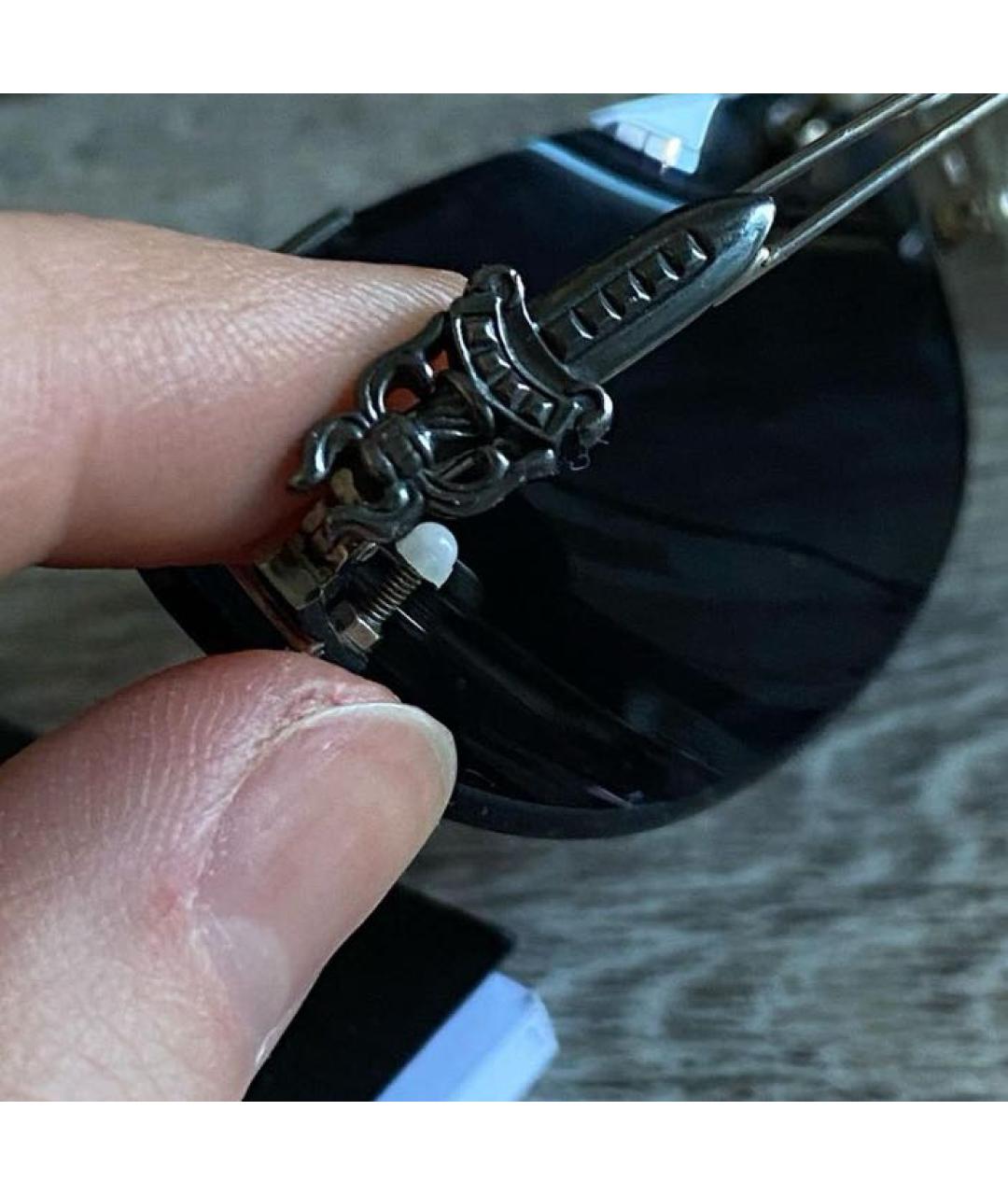CHROME HEARTS Мульти металлические солнцезащитные очки, фото 5