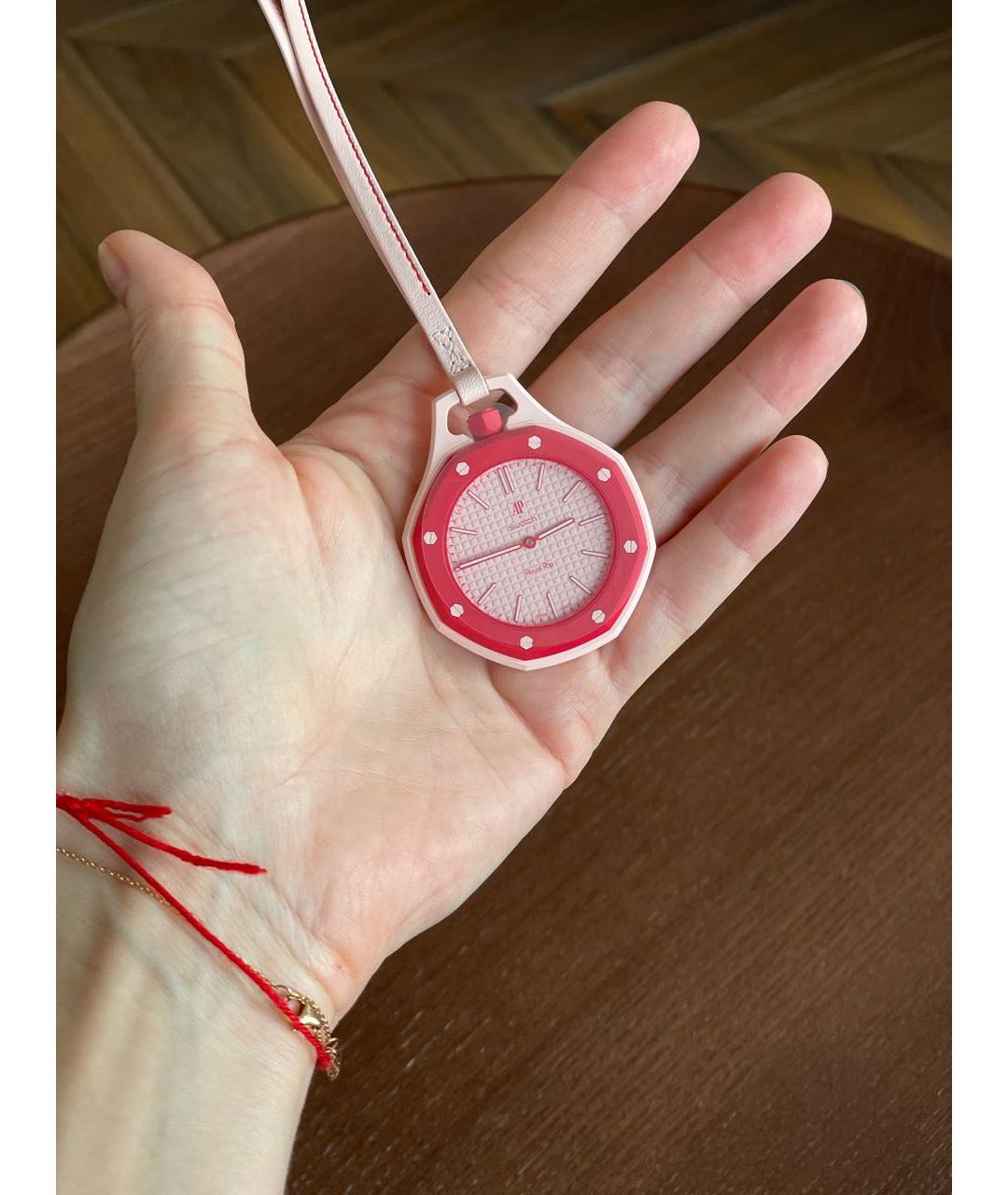 Swatch Розовые часы, фото 3
