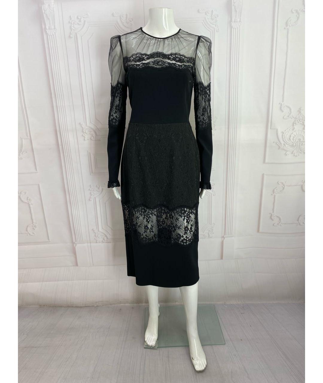 DOLCE&GABBANA Черное вечернее платье, фото 4