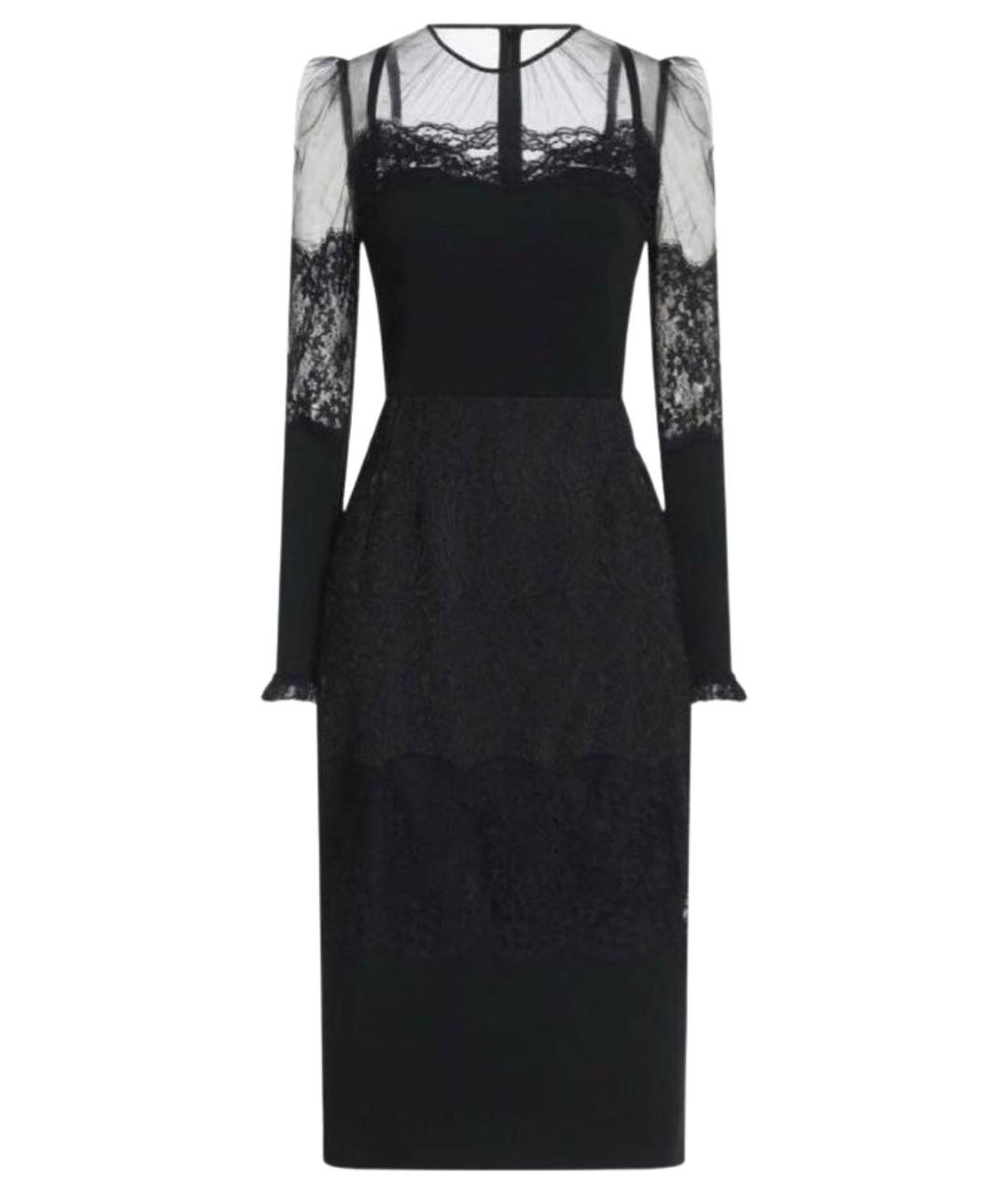 DOLCE&GABBANA Черное вечернее платье, фото 1