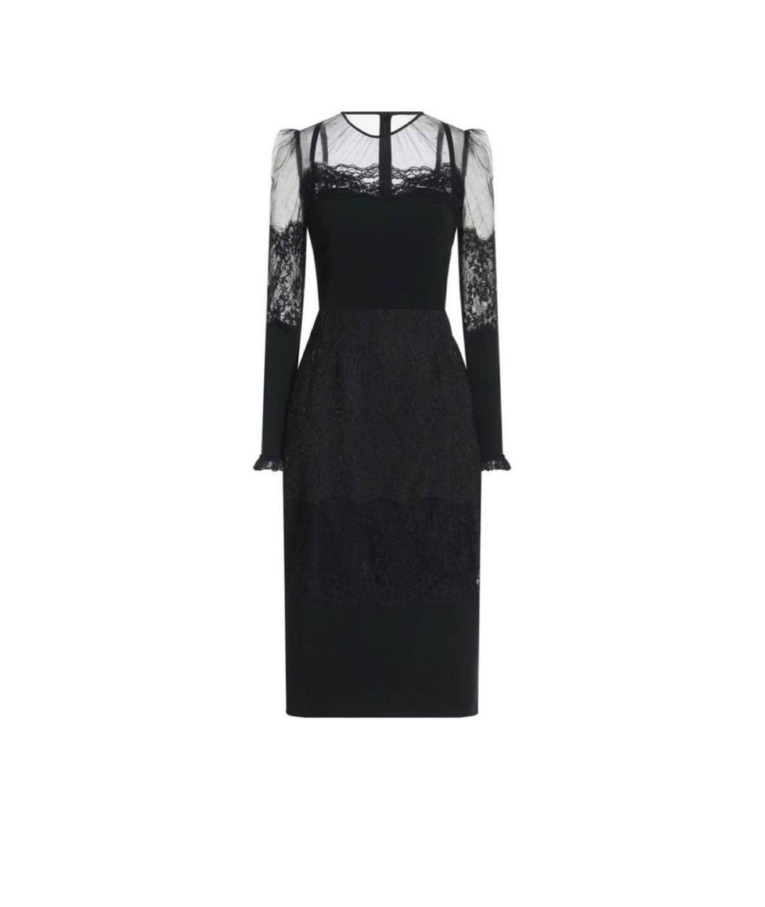 DOLCE&GABBANA Черное вечернее платье, фото 9