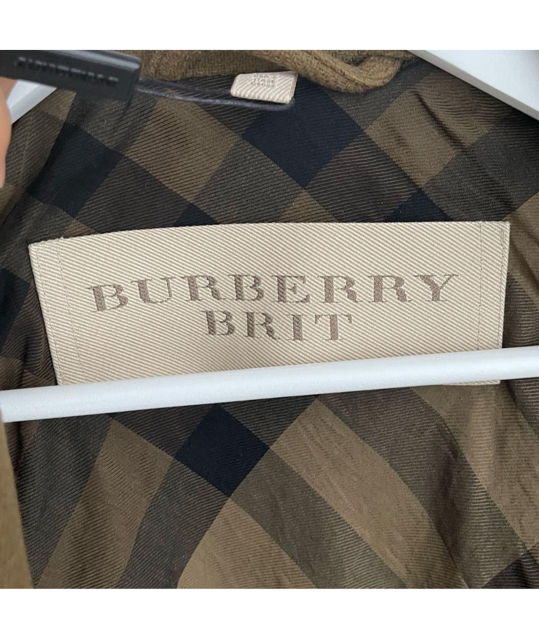 BURBERRY BRIT Шерстяное пальто, фото 6