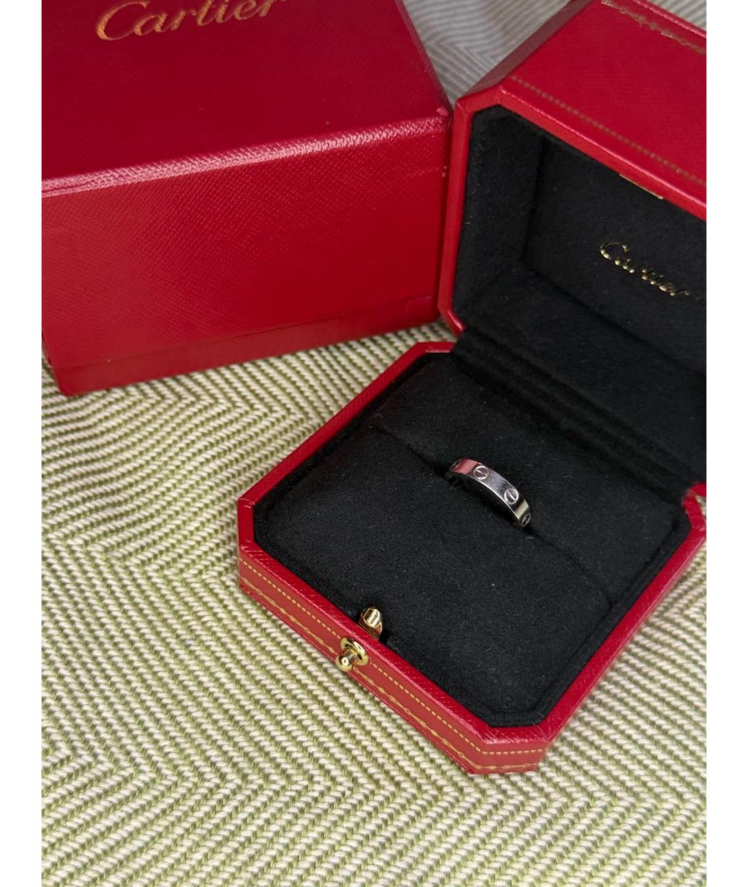 CARTIER Серебряное кольцо из белого золота, фото 2