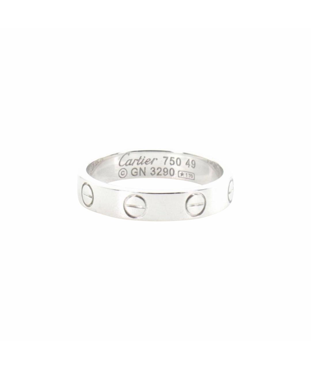 CARTIER Серебряное кольцо из белого золота, фото 1