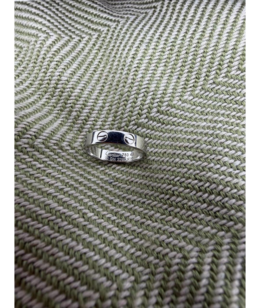 CARTIER Серебряное кольцо из белого золота, фото 6