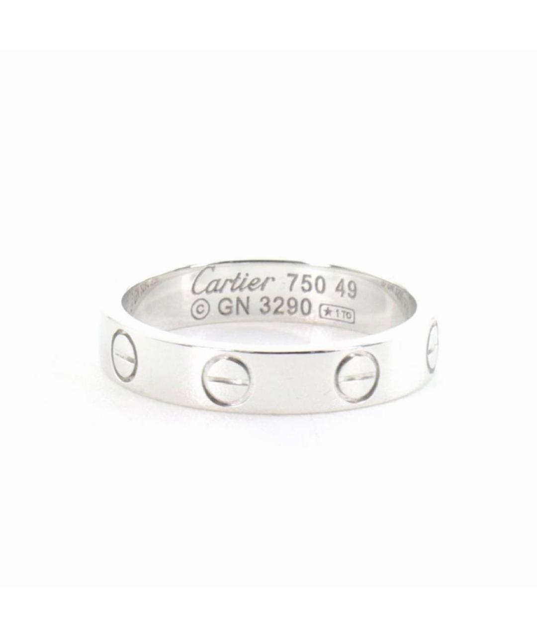 CARTIER Серебряное кольцо из белого золота, фото 8