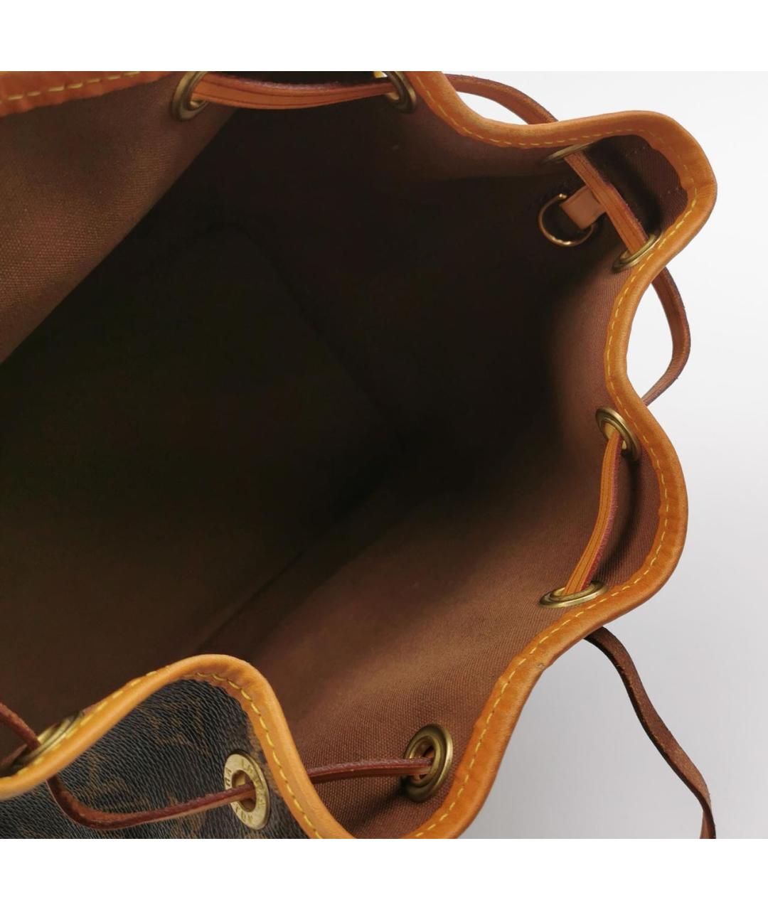 LOUIS VUITTON Коричневая сумка через плечо из канвы, фото 5