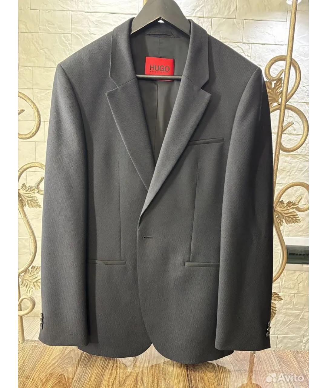 HUGO BOSS Черный костюм-тройка, фото 10