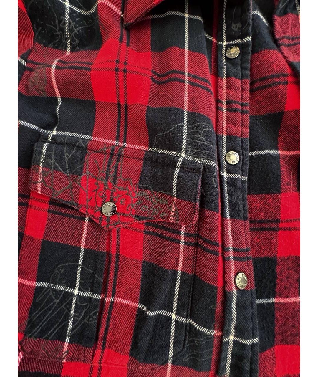 ZADIG & VOLTAIRE Красная хлопковая рубашка, фото 3