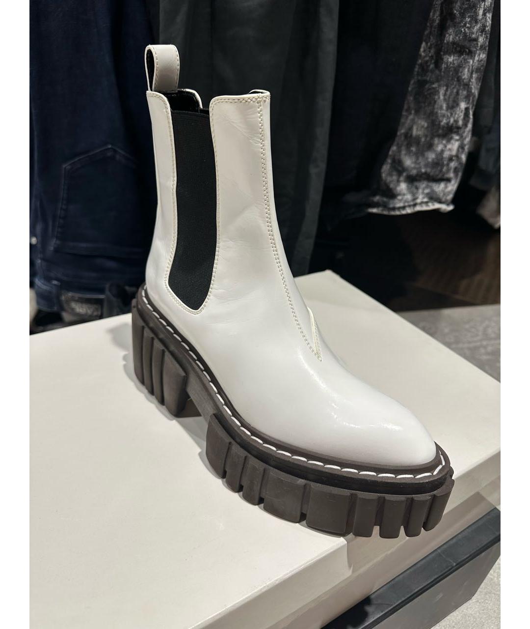 STELLA MCCARTNEY Белые ботинки, фото 4