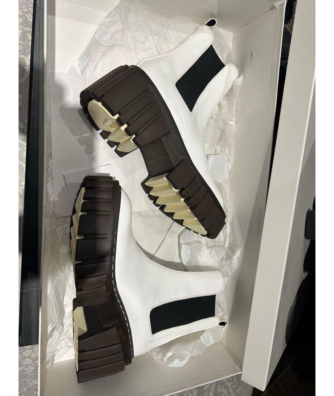 STELLA MCCARTNEY Белые ботинки, фото 3