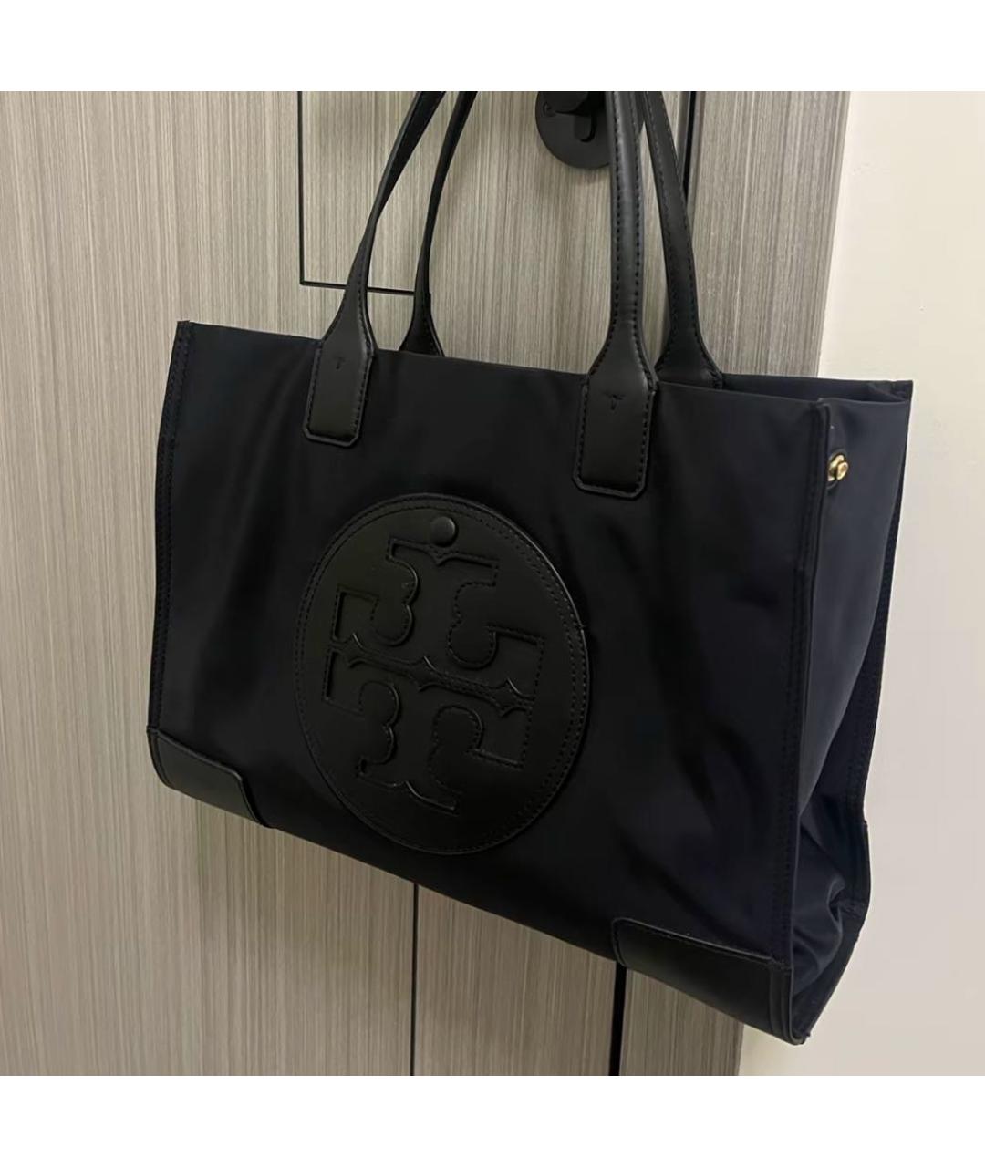 TORY BURCH Черная сумка тоут, фото 5