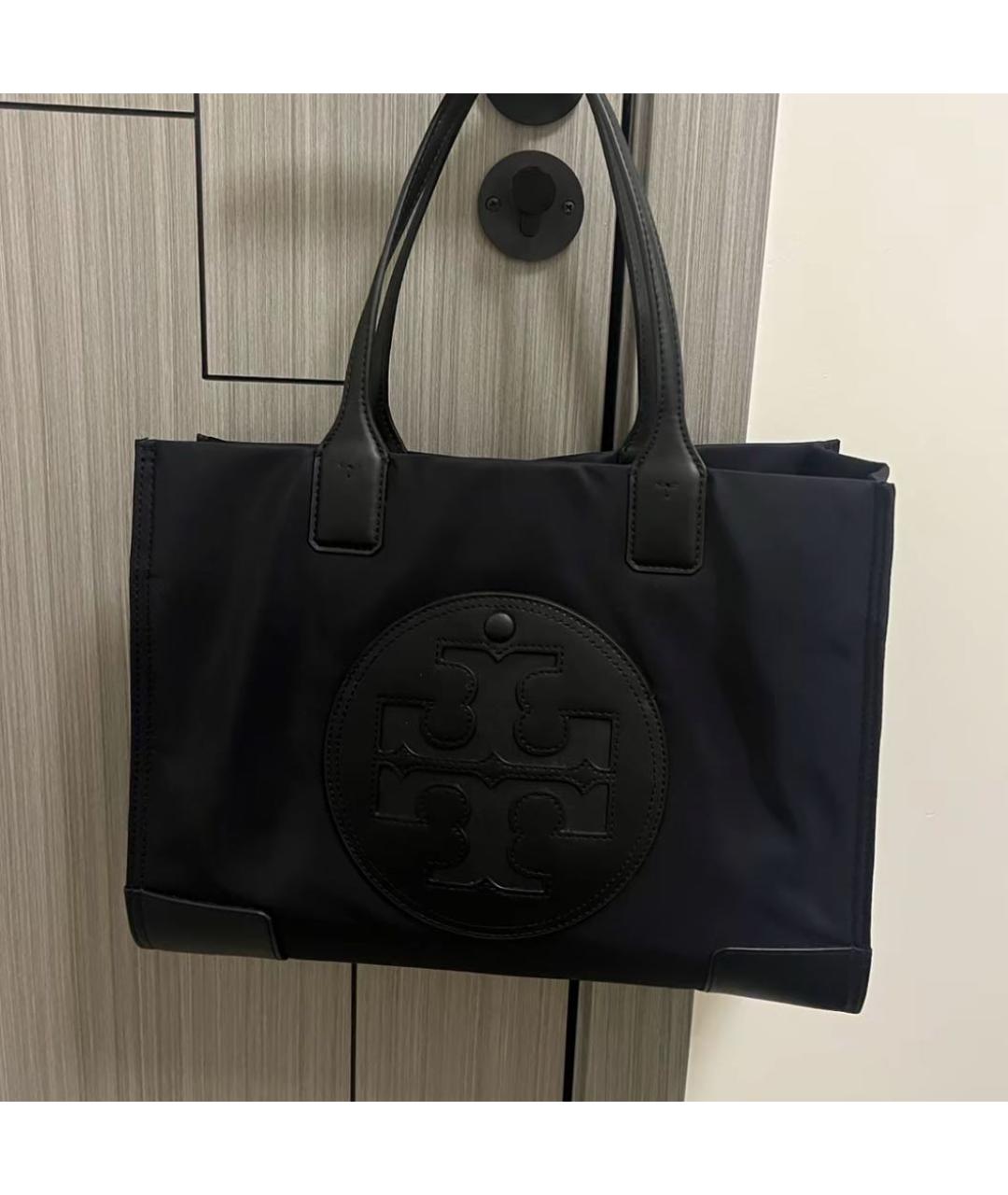 TORY BURCH Черная сумка тоут, фото 4