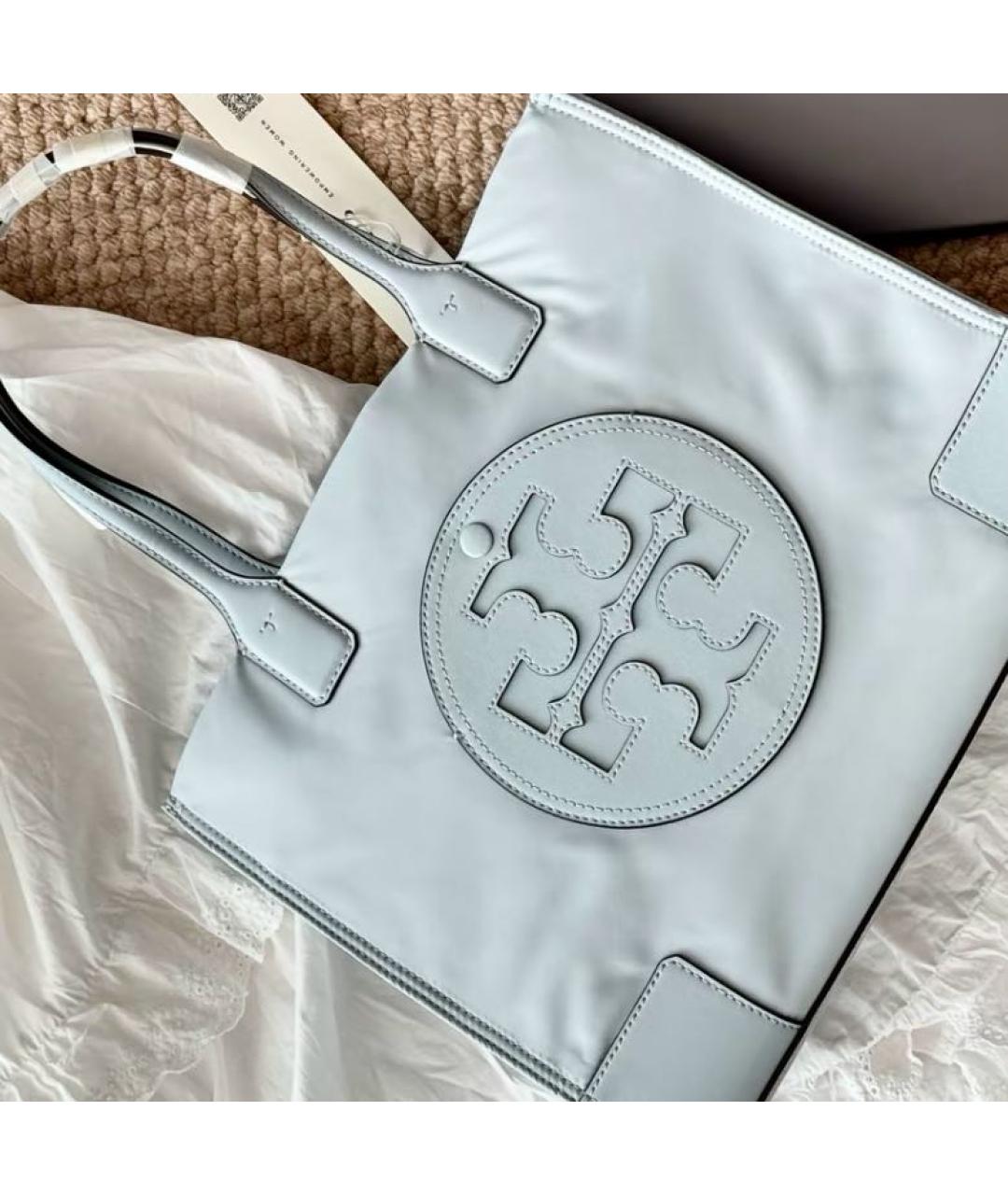 TORY BURCH Голубая сумка тоут, фото 8