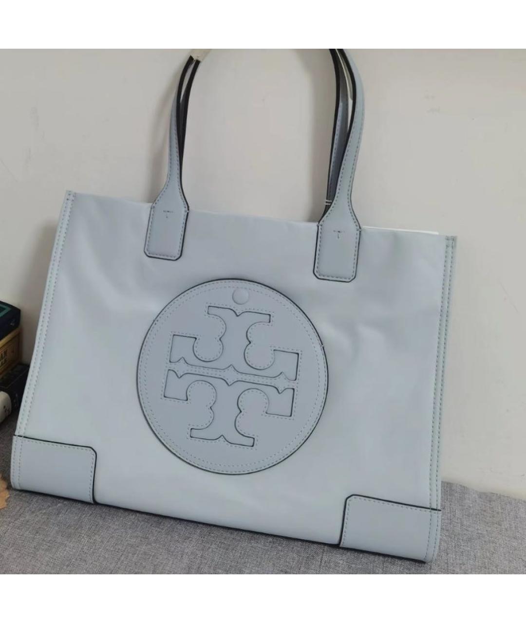 TORY BURCH Голубая сумка тоут, фото 6