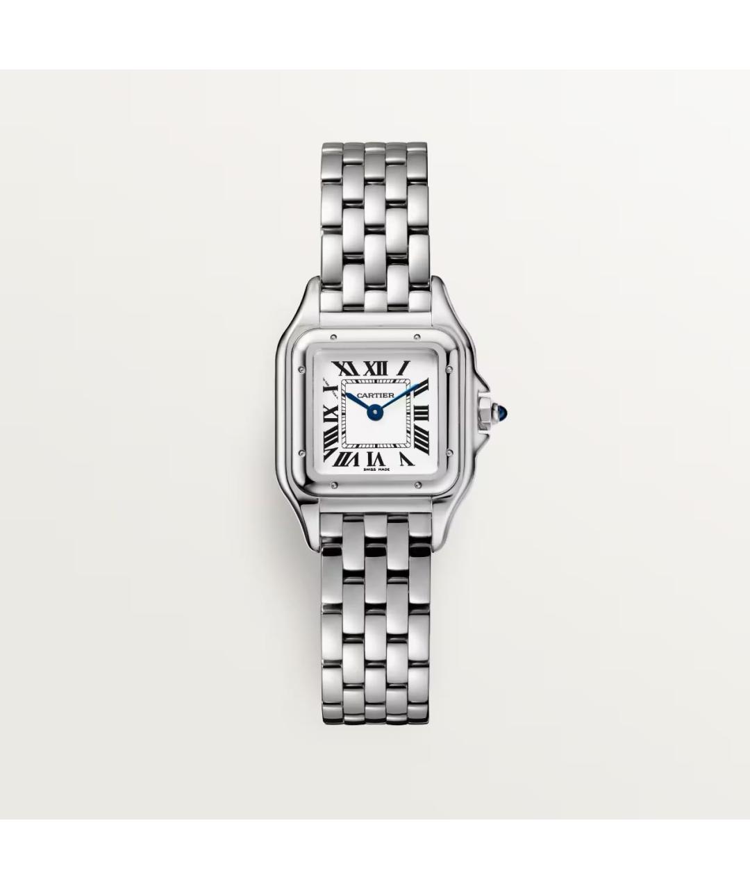 CARTIER Серебряные стальные часы, фото 1