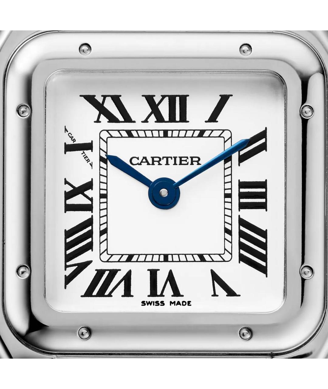 CARTIER Серебряные стальные часы, фото 3
